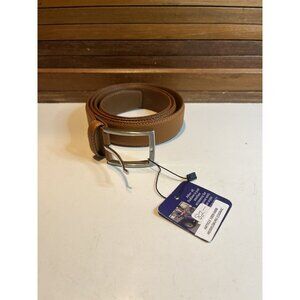 Georg Roth Hieidelsburg Cognac Brown Leather Belt Made in German Size 40